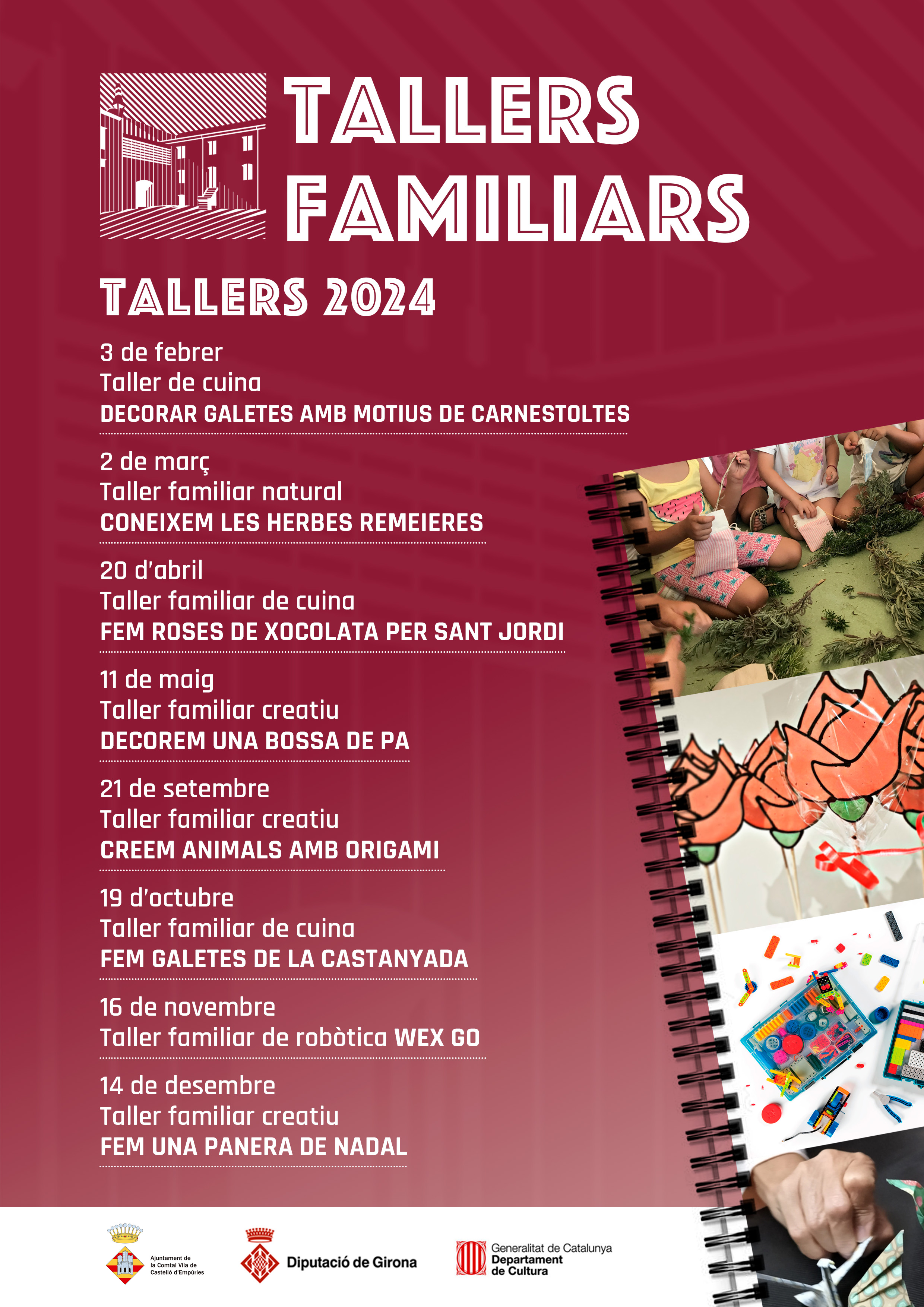 Cartell Tallers familiars 2024